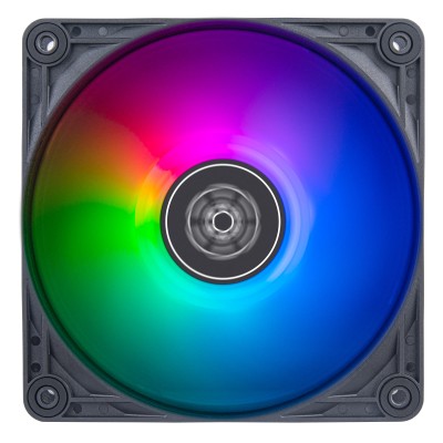 Корпусний вентилятор SilverStone Vista VS120B-ARGB, 120мм, 2000rpm, 4pin PWM, 3pin +5VARGB, 30.6dBa, чорний Корпусний вентилятор SilverStone Vista VS120B-ARGB, 120мм, 2000rpm, 4pin PWM, 3pin +5VARGB, 30.6dBa, чорний