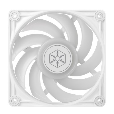 Корпусний вентилятор SilverStone Vista VS120W-ARGB, 120мм, 2000rpm, 4pin PWM, 3pin +5VARGB, 30.6dBa, білий Корпусний вентилятор SilverStone Vista VS120W-ARGB, 120мм, 2000rpm, 4pin PWM, 3pin +5VARGB, 30.6dBa, білий