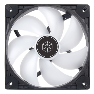 Корпусний вентилятор SilverStone Vista VS140B ARGB, 140мм, 1600rpm, 4pin PWM, 3pin +5VARGB, 30.8dBa, чорний Корпусний вентилятор SilverStone Vista VS140B ARGB, 140мм, 1600rpm, 4pin PWM, 3pin +5VARGB, 30.8dBa, чорний