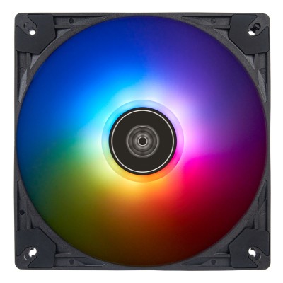 Корпусний вентилятор SilverStone Vista VS140B ARGB, 140мм, 1600rpm, 4pin PWM, 3pin +5VARGB, 30.8dBa, чорний Корпусний вентилятор SilverStone Vista VS140B ARGB, 140мм, 1600rpm, 4pin PWM, 3pin +5VARGB, 30.8dBa, чорний