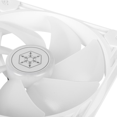 Корпусний вентилятор SilverStone Vista VS140W ARGB, 140мм, 1600rpm, 4pin PWM, 3pin +5VARGB, 30.8dBa, білий Корпусний вентилятор SilverStone Vista VS140W ARGB, 140мм, 1600rpm, 4pin PWM, 3pin +5VARGB, 30.8dBa, білий