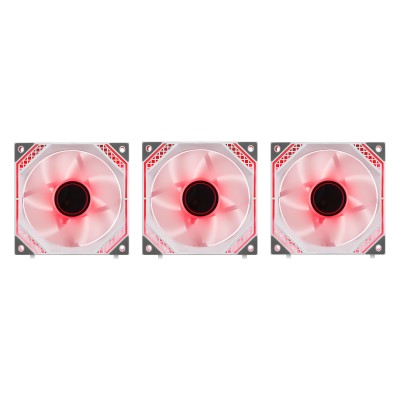 Корпусні вентилятори 2E GAMING Air Cool Magic Mirror ACF120MW-ARGB, 3x120мм, 2000rpm, 4pin PWM +5VARGB, 20.5dBa, білий Корпусні вентилятори 2E GAMING Air Cool Magic Mirror ACF120MW-ARGB, 3x120мм, 2000rpm, 4pin PWM +5VARGB, 20.5dBa, білий