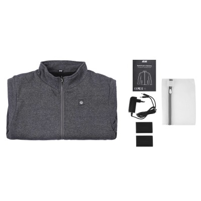 Кофта з підігрівом 2E Heat Power Grey, розмір M Кофта з підігрівом 2E Heat Power Grey, розмір M