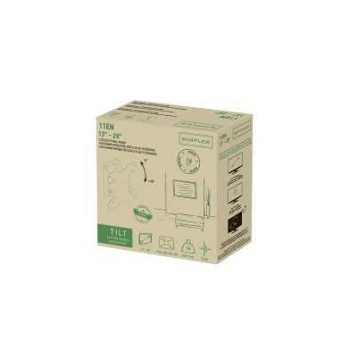 Кріплення ТВ з кутом нахилу Simpler 11EN 18-28" Кріплення ТВ з кутом нахилу Simpler 11EN 18-28"
