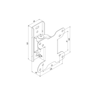 Кріплення ТВ поворотне Simpler 11ET 18-28" Кріплення ТВ поворотне Simpler 11ET 18-28"