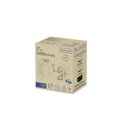 Кріплення ТВ поворотне Simpler 11ET 18-28" Кріплення ТВ поворотне Simpler 11ET 18-28"