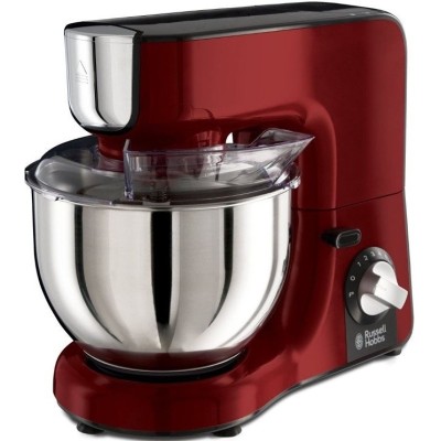 Кухонна машина Russell Hobbs Desire 1000Вт, чаша-метал, корпус-пластик, насадок-4, червоний (23480-56) Кухонна машина Russell Hobbs Desire 1000Вт, чаша-метал, корпус-пластик, насадок-4, червоний (23480-56)
