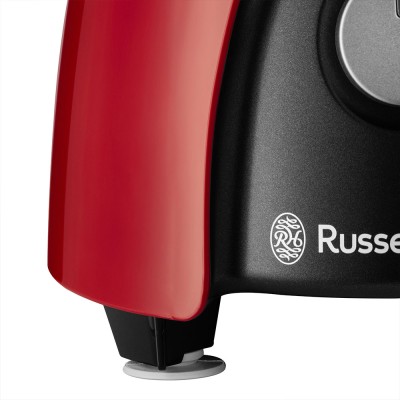 Кухонна машина Russell Hobbs Desire Red, 600Вт, чаша-пластик, корпус-пластик, насадок-4, червоний (27110-56)