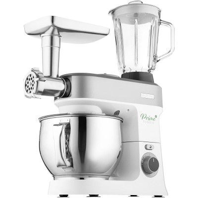 Кухонна машина Sencor 1200Вт, чаша-метал, корпус-пластик, насадок-19, білий (STM3789SL) Кухонна машина Sencor 1200Вт, чаша-метал, корпус-пластик, насадок-19, білий (STM3789SL)