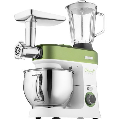 Кухонна машина Sencor 1200Вт, чаша-метал, корпус-пластик, насадок-19, салатово-білий (STM3780GG) Кухонна машина Sencor 1200Вт, чаша-метал, корпус-пластик, насадок-19, салатово-білий (STM3780GG)