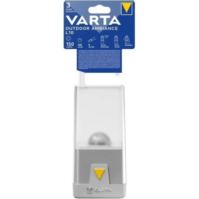 Ліхтар VARTA Кемпінговий Ambiance L10 , IP54, до 150 люмен, до 250 годин роботи, 3хАА (16666101111) Ліхтар VARTA Кемпінговий Ambiance L10 , IP54, до 150 люмен, до 250 годин роботи, 3хАА (16666101111)