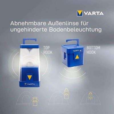Ліхтар VARTA Кемпінговий Ambiance L20, IP54, до 400 люмен, до 300 годин роботи, 6хАА (17666101111) Ліхтар VARTA Кемпінговий Ambiance L20, IP54, до 400 люмен, до 300 годин роботи, 6хАА (17666101111)