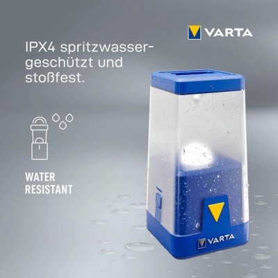 Ліхтар VARTA Кемпінговий Ambiance L20, IP54, до 400 люмен, до 300 годин роботи, 6хАА (17666101111) Ліхтар VARTA Кемпінговий Ambiance L20, IP54, до 400 люмен, до 300 годин роботи, 6хАА (17666101111)