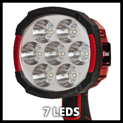 Ліхтар акумуляторний Einhell TE-CL 18/2500 LiAC - Solo акум., PXC, 2500 лм, 18В, 6500 К, 7 LED, 18/12В, 0.6 кг (без АКБ і ЗП) (4