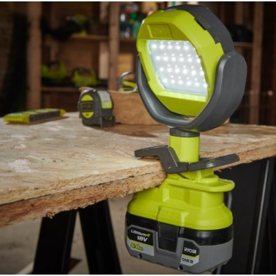 Ліхтар інспекційний акумуляторний Ryobi ONE+ RLCL18-0, 18В, 1000лм, 2 функції освітлення, затискач без АКБ та ЗП (5133005594)
