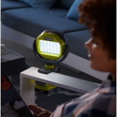 Ліхтар інспекційний акумуляторний Ryobi ONE+ RLCL18-0, 18В, 1000лм, 2 функції освітлення, затискач без АКБ та ЗП (5133005594)