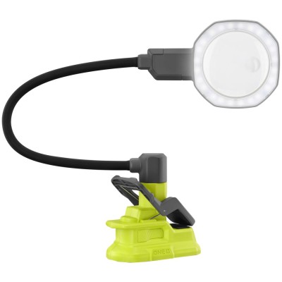 Ліхтар інспекційний акумуляторний Ryobi ONE+ RML18-0, 18В, 500лм, 2 функції освітлення, гнучкий, затискач без АКБ та ЗП (5133005 Ліхтар інспекційний акумуляторний Ryobi ONE+ RML18-0, 18В, 500лм, 2 функції освітлення, гнучкий, затискач без АКБ та ЗП (5133005