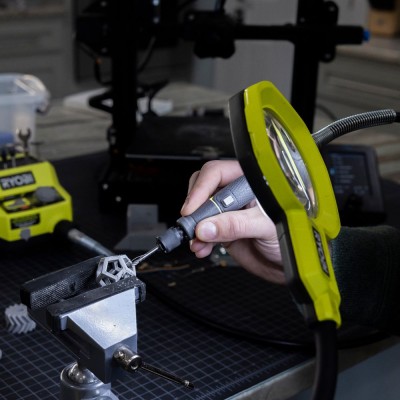 Ліхтар інспекційний акумуляторний Ryobi ONE+ RML18-0, 18В, 500лм, 2 функції освітлення, гнучкий, затискач без АКБ та ЗП (5133005 Ліхтар інспекційний акумуляторний Ryobi ONE+ RML18-0, 18В, 500лм, 2 функції освітлення, гнучкий, затискач без АКБ та ЗП (5133005