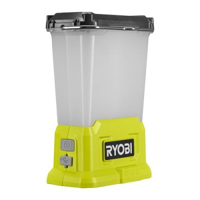 Ліхтар кемпінговий акумуляторний Ryobi ONE+ RLL18-0, 850лм, USB для заряджання пристроїв, 3 функції освітлення без АКБ та ЗП (51 Ліхтар кемпінговий акумуляторний Ryobi ONE+ RLL18-0, 850лм, USB для заряджання пристроїв, 3 функції освітлення без АКБ та ЗП (51
