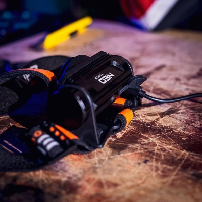 Ліхтар налобний акумуляторний Neo Tools, 2000мА•год, 1000лм, 10Вт, 6 функцій освітлення +червоне та блакитне світло, IP20 (99-02 Ліхтар налобний акумуляторний Neo Tools, 2000мА•год, 1000лм, 10Вт, 6 функцій освітлення +червоне та блакитне світло, IP20 (99-02