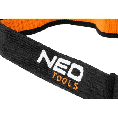 Ліхтар налобний акумуляторний Neo Tools, 500мА•год, 180лм, 3Вт, датчик руху, рухома конструкція на 360°, червоне світло, 50г, IP Ліхтар налобний акумуляторний Neo Tools, 500мА•год, 180лм, 3Вт, датчик руху, рухома конструкція на 360°, червоне світло, 50г, IP