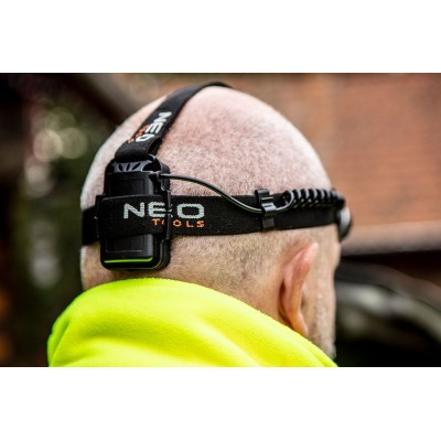 Ліхтар налобний на батарейках Neo Tools, AAAх3, 400лм, 5Вт, 3 функції освітлення, зум (99-200) Ліхтар налобний на батарейках Neo Tools, AAAх3, 400лм, 5Вт, 3 функції освітлення, зум (99-200)