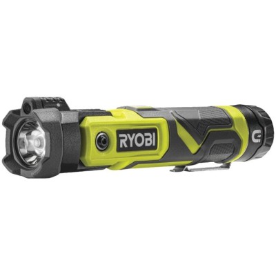 Ліхтар ручний акумуляторний Ryobi USB Lithium RLP4-120G, 4В, 2А·год, 640лм, 3 функції освітлення, поворотна головка, магніт (513 Ліхтар ручний акумуляторний Ryobi USB Lithium RLP4-120G, 4В, 2А·год, 640лм, 3 функції освітлення, поворотна головка, магніт (513