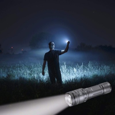 Ліхтар ручний на батарейках Hama Ultra Pro LED Torch, AAAx4, 1000лм, 10Вт, LED, 4 функції освітлення, чорний (00185801) Ліхтар ручний на батарейках Hama Ultra Pro LED Torch, AAAx4, 1000лм, 10Вт, LED, 4 функції освітлення, чорний (00185801)