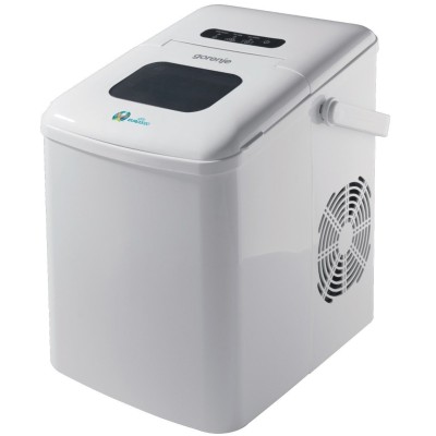 Льодогенератор побутовий Gorenje, 12кг/добу, 1.8л, дисплей, білий (IMD1200W) Льодогенератор побутовий Gorenje, 12кг/добу, 1.8л, дисплей, білий (IMD1200W)