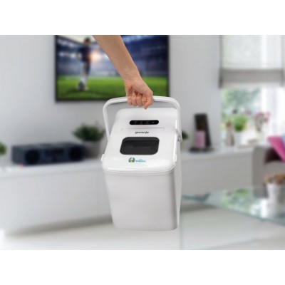 Льодогенератор побутовий Gorenje, 12кг/добу, 1.8л, дисплей, білий (IMD1200W) Льодогенератор побутовий Gorenje, 12кг/добу, 1.8л, дисплей, білий (IMD1200W)