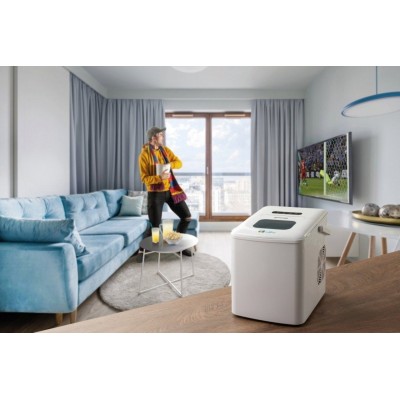 Льодогенератор побутовий Gorenje, 12кг/добу, 1.8л, дисплей, білий (IMD1200W) Льодогенератор побутовий Gorenje, 12кг/добу, 1.8л, дисплей, білий (IMD1200W)