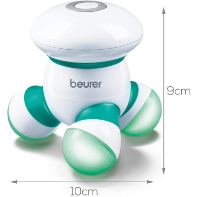 Масажер Beurer для тіла, AAAх3 в комплекті, біло-зелений (MG_16_GREEN) Масажер Beurer для тіла, AAAх3 в комплекті, біло-зелений (MG_16_GREEN)