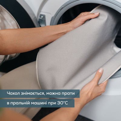 Масажна подушка Beurer для плечей, шиї, спини, ніг, літій- іонний акум., вага - 1,85кг, змінний чохол, бежевий (MG_139_BEIGE)