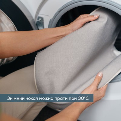 Масажна подушка Beurer для плечей, шиї, спини, ніг, літій- іонний акум., змінний чохол, сірий (MG_139_MINT)