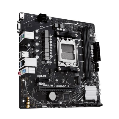Материнcька плата ASUS PRIME A620M-K sAM5 A620 2xDDR5 HDMI D-Sub mATX (90MB1F40-M0EAY0)