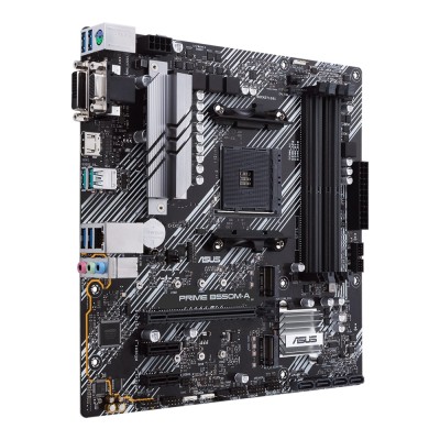Материнcька плата ASUS PRIME B550M-A/CSM sAM4 B550 4xDDR4 M.2 HDMI DVI D-Sub CSM mATX (90MB14I0-M0EAYC)