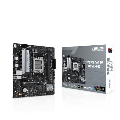 Материнcька плата ASUS PRIME B650M-R sAM5 B650 2xDDR5 M.2 HDMI mATX (90MB1H30-M0EAY0)