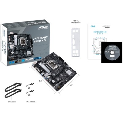 Материнcька плата ASUS PRIME B660M-K D4 s1700 B660 2xDDR4 M.2 HDMI D-Sub mATX (90MB1950-M1EAY0) Материнcька плата ASUS PRIME B660M-K D4 s1700 B660 2xDDR4 M.2 HDMI D-Sub mATX (90MB1950-M1EAY0)