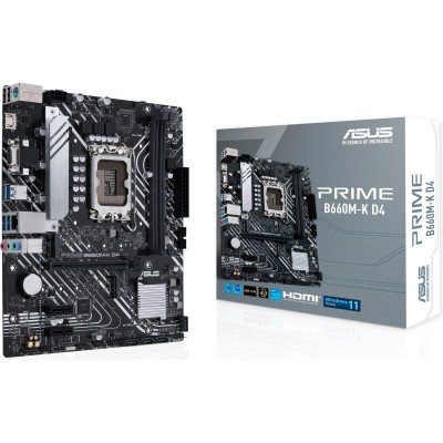 Материнcька плата ASUS PRIME B660M-K D4 s1700 B660 2xDDR4 M.2 HDMI D-Sub mATX (90MB1950-M1EAY0) Материнcька плата ASUS PRIME B660M-K D4 s1700 B660 2xDDR4 M.2 HDMI D-Sub mATX (90MB1950-M1EAY0)