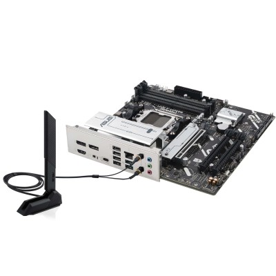 Материнcька плата ASUS PRIME B840M-A WIFI sAM5 B840 4xDDR5 M.2 HDMI DP WiFi BT mATX (90MB1J20-M0EAY0)