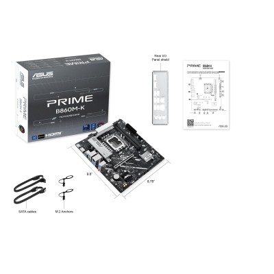 Материнcька плата ASUS PRIME B860M-K s1851 B860 2xDDR5 M.2 DP HDMI Wi-Fi BT mATX (90MB1JT0-M0EAY0) Материнcька плата ASUS PRIME B860M-K s1851 B860 2xDDR5 M.2 DP HDMI Wi-Fi BT mATX (90MB1JT0-M0EAY0)