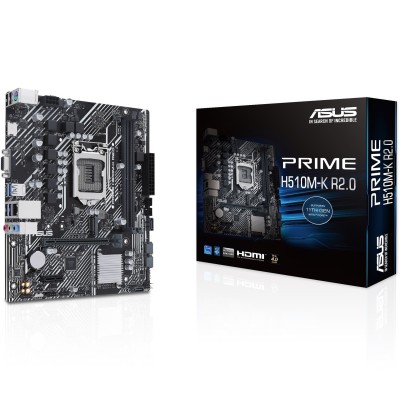Материнcька плата ASUS PRIME H510M-K R2.0 s1200 H470 2xDDR4 M.2 HDMI D-Sub mATX (90MB1E80-M0EAY0) Материнcька плата ASUS PRIME H510M-K R2.0 s1200 H470 2xDDR4 M.2 HDMI D-Sub mATX (90MB1E80-M0EAY0)