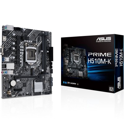Материнcька плата ASUS PRIME H510M-K s1200 H510 2xDDR4 M.2 HDMI D-Sub mATX (90MB17N0-M0EAY0) Материнcька плата ASUS PRIME H510M-K s1200 H510 2xDDR4 M.2 HDMI D-Sub mATX (90MB17N0-M0EAY0)