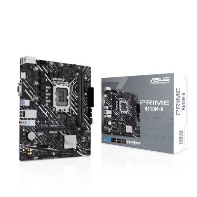 Материнcька плата ASUS PRIME H610M-K s1700 H610 2xDDR5 M.2 HDMI D-Sub mATX (90MB1GA0-M0EAY0) Материнcька плата ASUS PRIME H610M-K s1700 H610 2xDDR5 M.2 HDMI D-Sub mATX (90MB1GA0-M0EAY0)