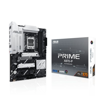 Материнcька плата ASUS PRIME X870-P sAM5 X870 4xDDR5 M.2 HDMI ATX (90MB1IT0-M0EAY0) Материнcька плата ASUS PRIME X870-P sAM5 X870 4xDDR5 M.2 HDMI ATX (90MB1IT0-M0EAY0)
