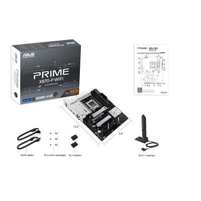 Материнcька плата ASUS PRIME X870-P WIFI sAM5 X870 4xDDR5 M.2 HDMI WiFi BT ATX (90MB1IS0-M0EAY0) Материнcька плата ASUS PRIME X870-P WIFI sAM5 X870 4xDDR5 M.2 HDMI WiFi BT ATX (90MB1IS0-M0EAY0)