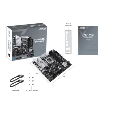 Материнcька плата ASUS PRIME Z790M-PLUS s1700 Z790 4xDDR5 M.2 HDMI DP mATX (90MB1E70-M1EAY0) Материнcька плата ASUS PRIME Z790M-PLUS s1700 Z790 4xDDR5 M.2 HDMI DP mATX (90MB1E70-M1EAY0)