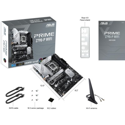 Материнcька плата ASUS PRIME Z790-P WIFI s1700 Z790 4xDDR5 M.2 HDMI DP Wi-Fi BT ATX (90MB1CJ0-M1EAY0) Материнcька плата ASUS PRIME Z790-P WIFI s1700 Z790 4xDDR5 M.2 HDMI DP Wi-Fi BT ATX (90MB1CJ0-M1EAY0)
