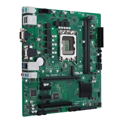 Материнcька плата ASUS PRO H610M-C D4-CSM s1700 H610 2xDDR4 M.2 HDMI D-Sub mATX (90MB1A30-M0EAYC) Материнcька плата ASUS PRO H610M-C D4-CSM s1700 H610 2xDDR4 M.2 HDMI D-Sub mATX (90MB1A30-M0EAYC)
