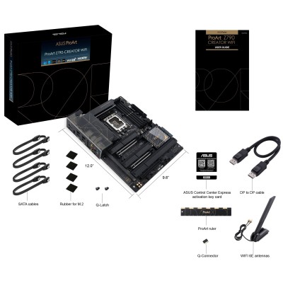 Материнcька плата ASUS PROART Z790-CREATOR WIFI s1700 Z790 4xDDR5 M.2 HDMI Thunderbolt Wi-Fi BT ATX (90MB1DV0-M0EAY0)